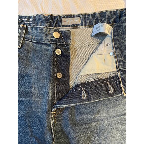 Adriano Goldschmied Contour 360 Alexxis Slim High Rise Vintage 32R 3 Button Fly - Picture 2 of 12